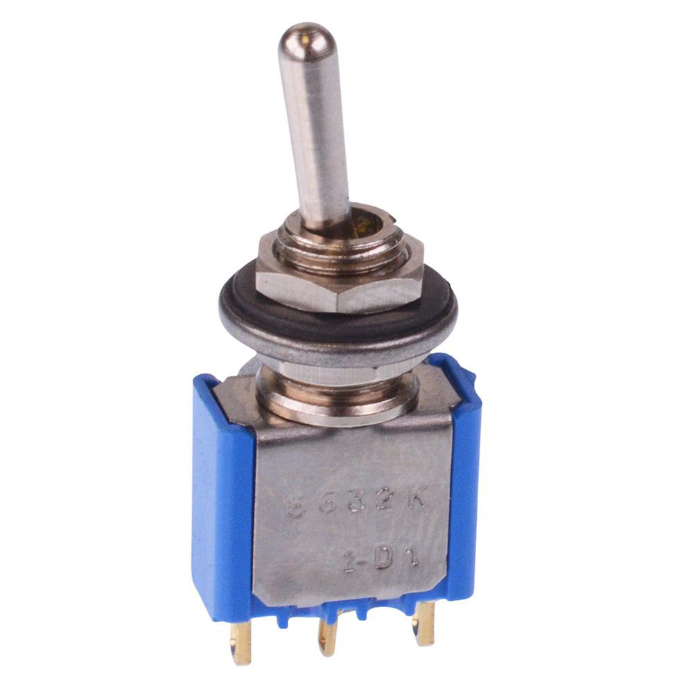 5632CDK On-(On) Momentary 6.35mm Miniature Toggle Switch SPDT