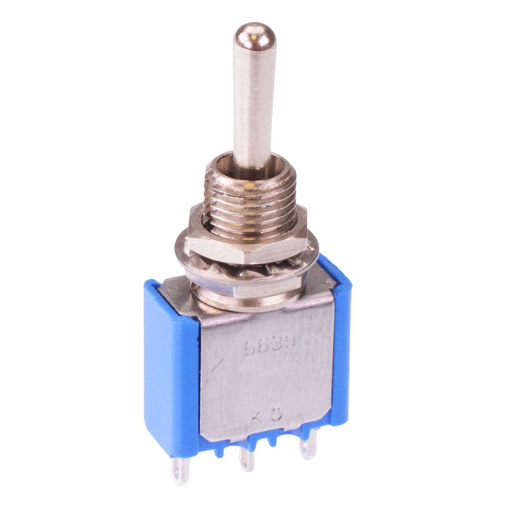 5639A On-Off-On 6.35mm Miniature Toggle Switch SPDT 4A 30VDC