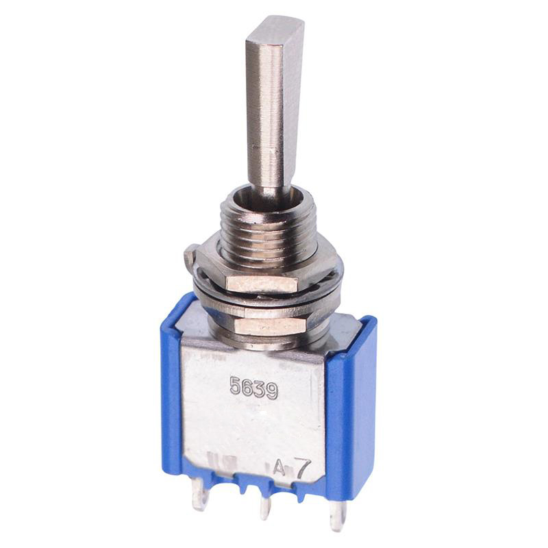 5639A9 On-Off-On 6.35mm Miniature Toggle Switch SPDT 4A 30VDC