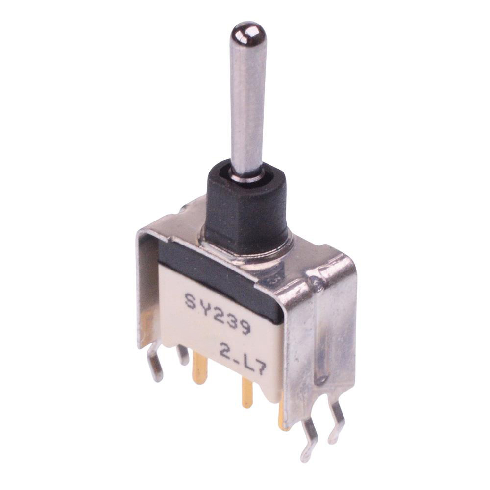 SY239CD-13 On-Off-On Washable PCB Miniature Toggle Switch SPDT 0.4A 20V