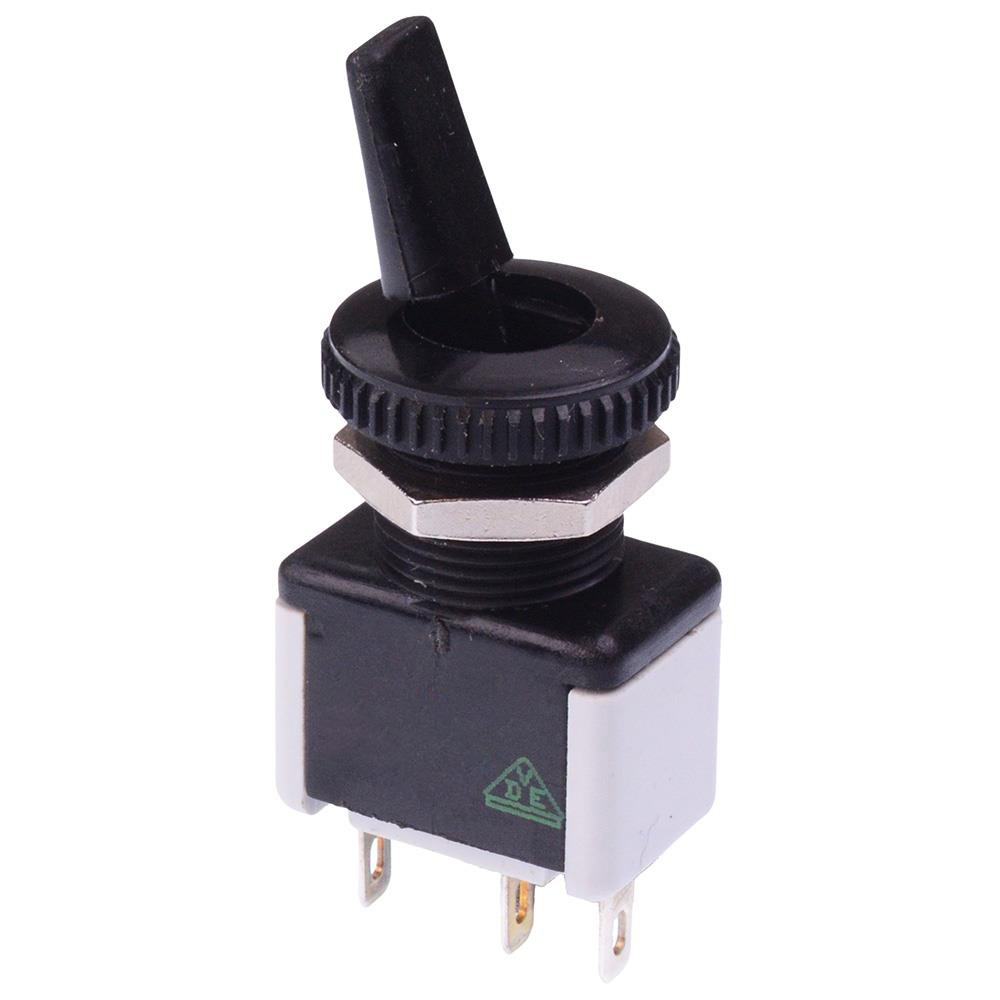 4636A-22 On-On Insulated 12mm Toggle Switch SPDT 6A - check hardware