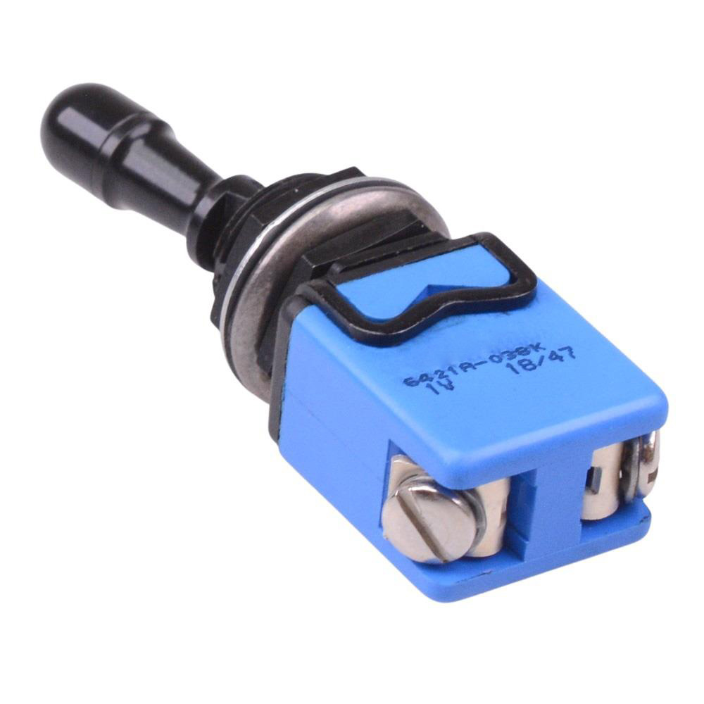 6421A-038K-1V On-Off 12mm Locking Lever Toggle Switch SPST