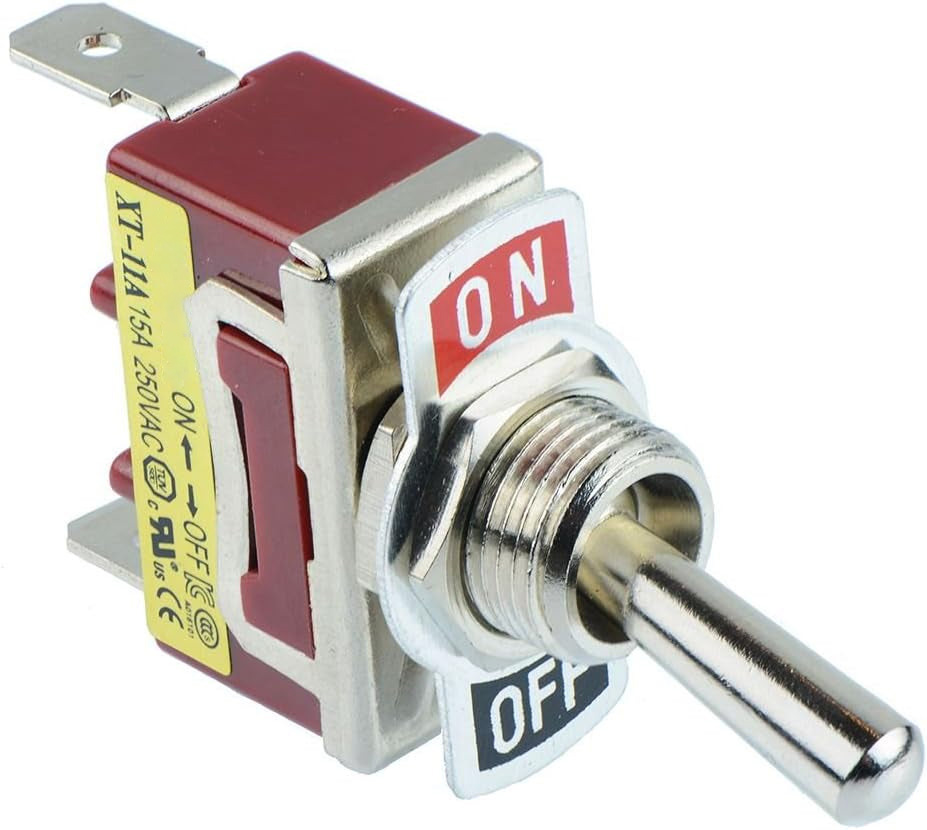 Off(On) Momentary Toggle Flick Switch 15A SPST