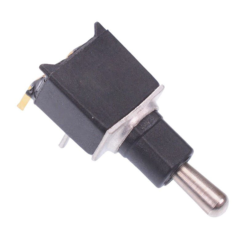 TL39W005000 On-Off-On Sub-Miniature Right Angle Horizontal PCB Toggle Switch SPDT