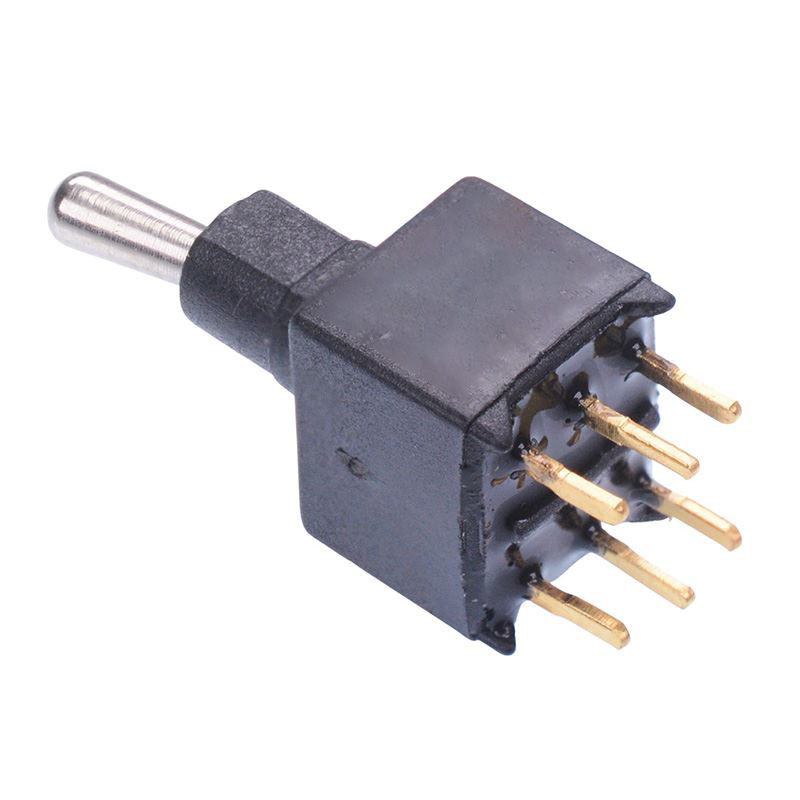 TL46P005000 On-On Sub-Miniature PCB Toggle Switch DPDT