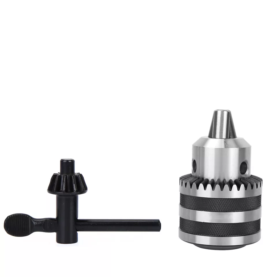 1/8- 5/8 3-16mm Capacity Key Type Drill Chuck 1/2-20 UNF Mount With Key
