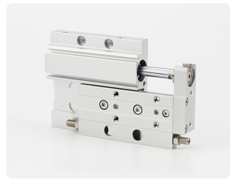 Sample Available MXF Low Profile Stainless Steel Pneumatic Cylinder With Thin Guide Slide