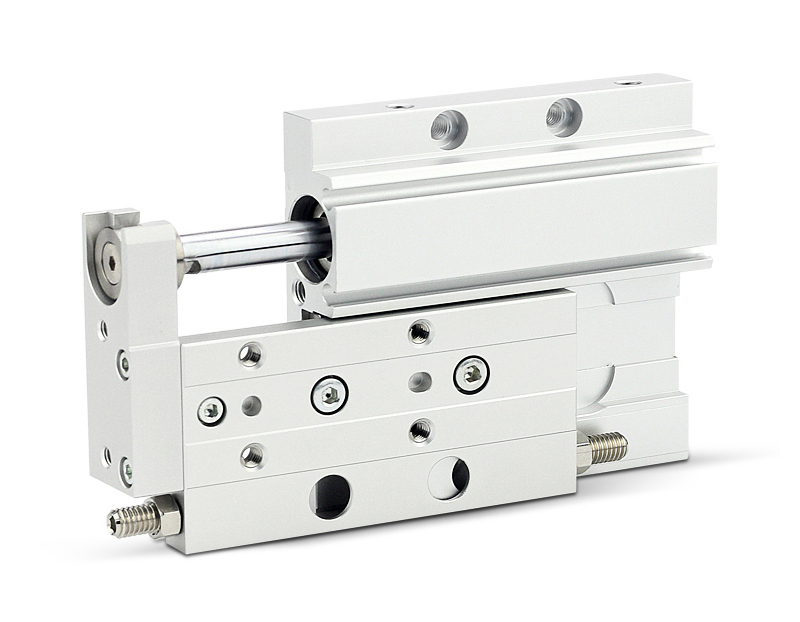 Sample Available MXF Low Profile Stainless Steel Pneumatic Cylinder With Thin Guide Slide