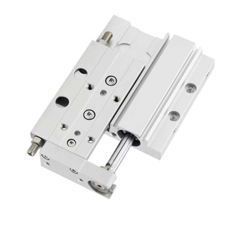 Sample Available MXF Low Profile Stainless Steel Pneumatic Cylinder With Thin Guide Slide